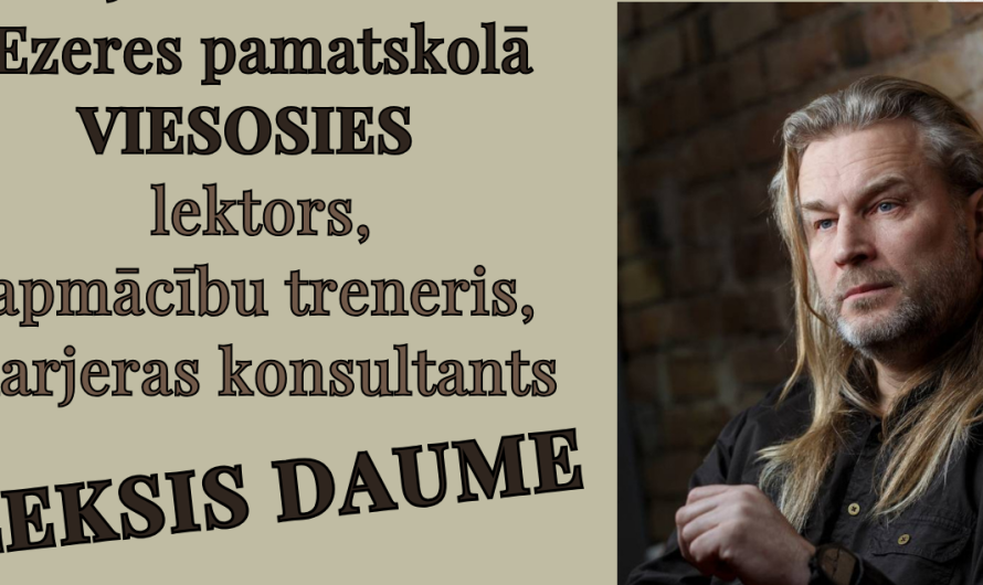 Sarunas un diskusijas ar Aleksi Daumi