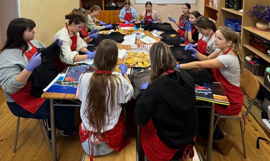 Meistarklase skolēnu pašpārvaldes dalībniecēm