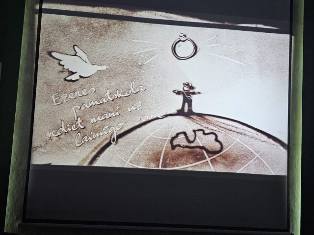 Smilšu kino nodarbība “Sprīdītis”