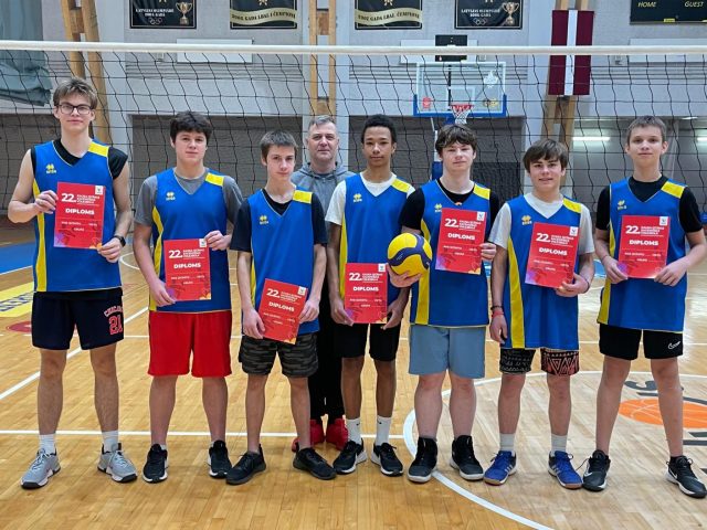 22.kausa izcīņas sacensības volejbolā