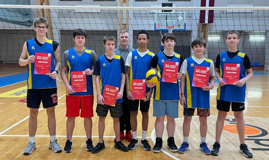 22.kausa izcīņas sacensības volejbolā